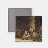 Aimant Intérieur rustique (Recto/Verso)
