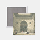 Aimant Interior of the Mosque of Sultan Hasan, Cairo, fro (Recto/Verso)
