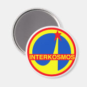 Aimant Interkosmos, Programme spatial communiste de l'Uni (Recto/Verso)
