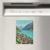 Aimant Interlaken Suisse Travel (In Situ (Lave-vaisselle))