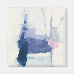 Aimant Interlude Abstrait en bleu