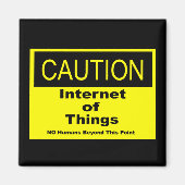 Aimant Internet des objets IoT Avertissement Signal d'ave (Devant)