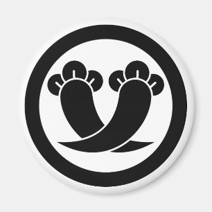 Aimant Intersecting cloves in circle