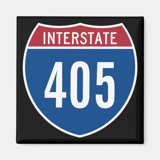 Aimant Interstate 405 (Devant)
