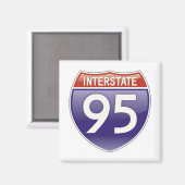 Aimant Interstate 95 (Recto/Verso)