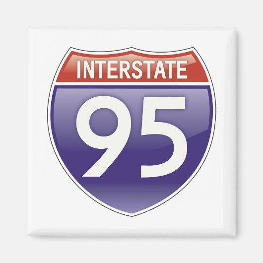 Aimant Interstate 95 (Devant)