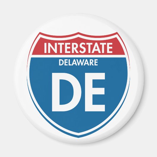 Aimant Interstate Delaware DE (Devant)