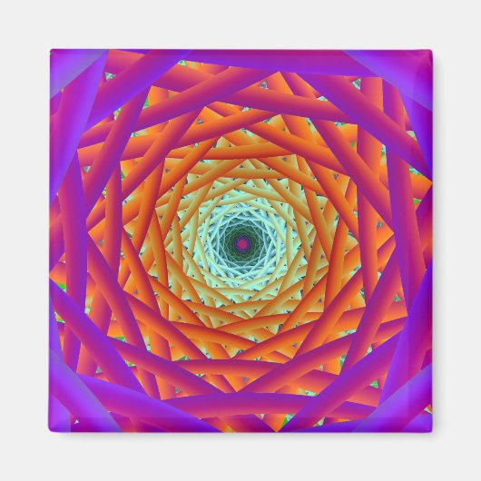 Aimant 'Intertissage de lumière' (Devant)