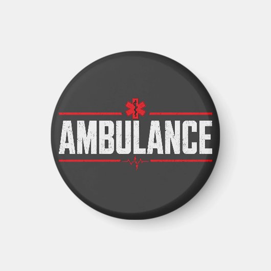 Aimant 🚑 Intervention d'urgence (Devant)