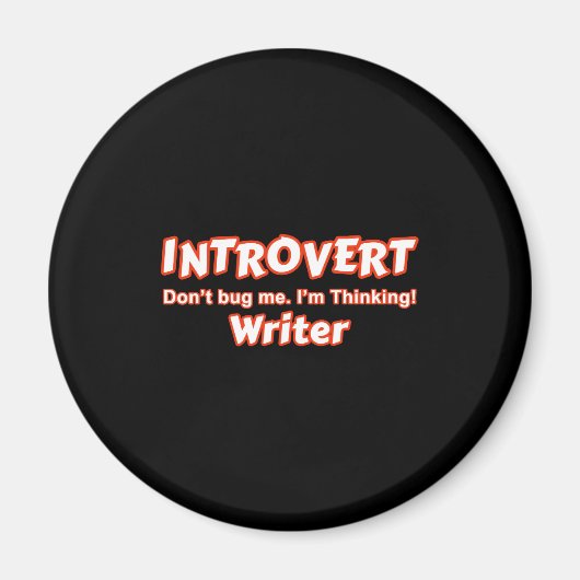 Aimant Introvert Writer (Devant)