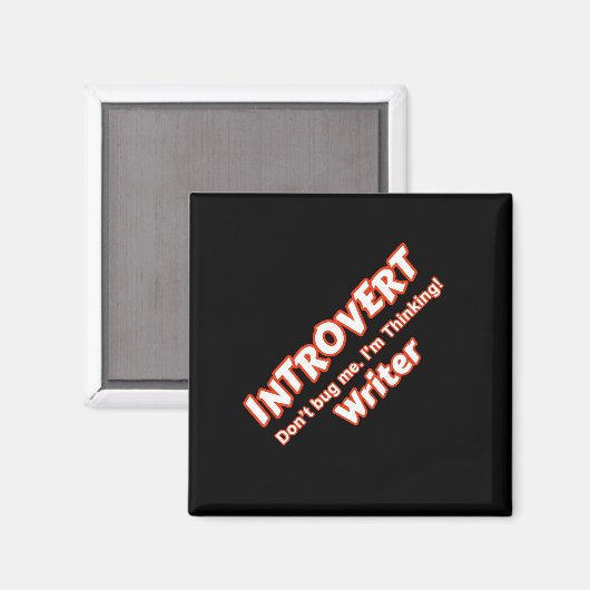 Aimant Introvert Writer (Recto/Verso)