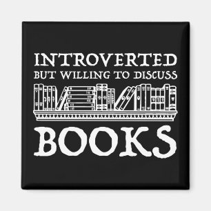 Aimant Introverted Mais Prêt À Discuter Des Livres