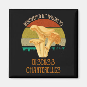 Aimant Introverti Mais Prêt À Discuter Des Chanterelles