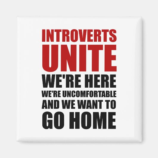 Aimant Introverties Unite (Devant)