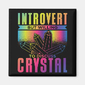 Aimant Introvertir mais volonté de discuter Crystal (Devant)