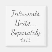 Aimant Introverts Unite Separately Ghosts (Devant)