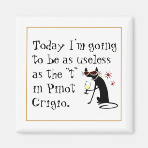 Aimant Inutile comme le T dans Pinot Grigio Funny Wine