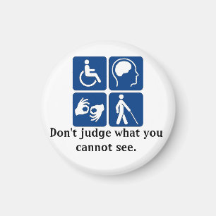 Aimant invisible d'handicap