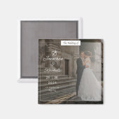 Aimant invitations mariages (Recto/Verso)