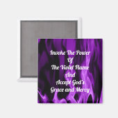 Aimant Invoquer La flamme Violette (Recto/Verso)