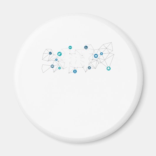 Aimant IOT Internet Des Objets Apprentissage Profond Cade (Devant)