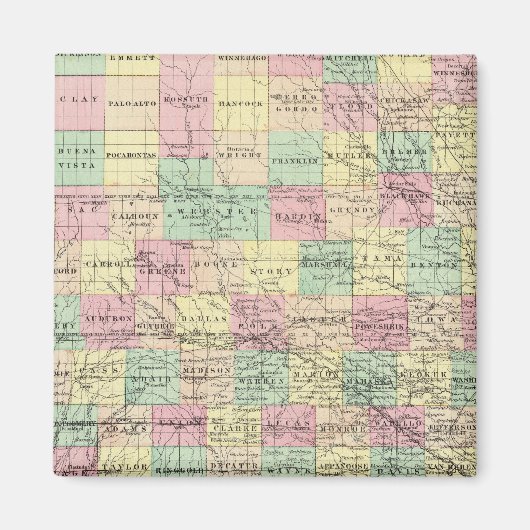 Aimant Iowa 3 (Devant)