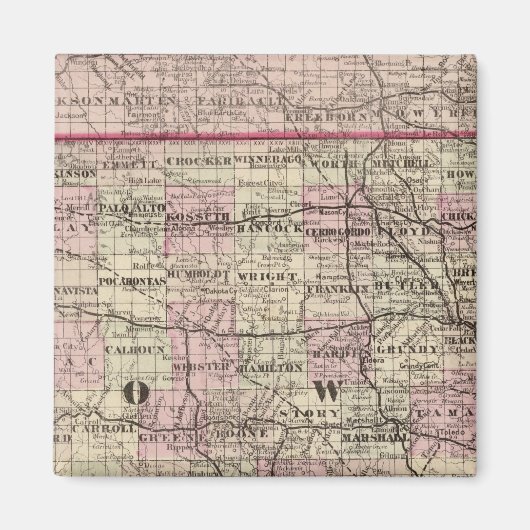 Aimant Iowa 4 (Devant)