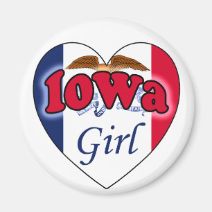 Aimant Iowa Girl