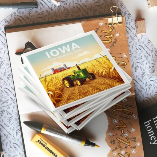 Aimant Iowa vintage