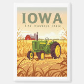 Aimant Iowa vintage (Recto)