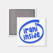 Aimant Irani à l'intérieur (Recto/Verso)