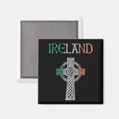 Aimant Ireland Celtic Cross (Recto/Verso)