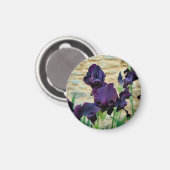 Aimant Iris à poils (Recto/Verso)