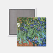 Aimant Irises (F608) Van Gogh Fine Art (Recto/Verso)