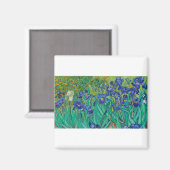 Aimant Irises par Vincent van Gogh (Recto/Verso)