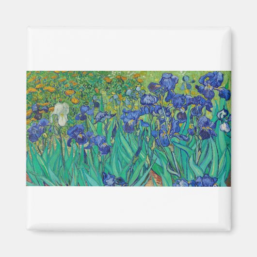 Aimant Irises par Vincent van Gogh (Devant)
