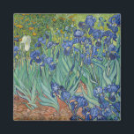 Aimant Irises par Vincent Van Gogh<br><div class="desc">Irises. Peint par Vincent Van Gogh en 1889. Cette image est du domaine public.</div>