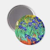 Aimant Irises par Vincent Van Gogh (Recto/Verso)