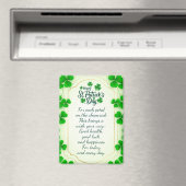 Aimant Irish blessings and shamrocks are symbols of luck (In Situ (Lave-vaisselle))