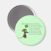 Aimant Irish Mouse bière (Recto/Verso)