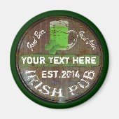 Aimant Irish pub (Devant)