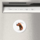 Aimant Irish Setter Mom 2 (In Situ (Lave-vaisselle))