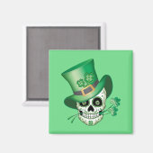 Aimant Irish Sugar Skull (Recto/Verso)
