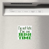 Aimant Irish Time Drôle Dire (In Situ (Lave-vaisselle))