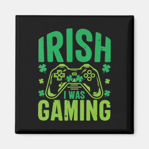Aimant Irlandais Je Jouais Amusant Jour de la Saint Patri