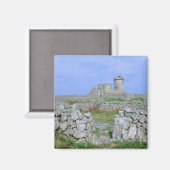 Aimant Irlande, Inishmore, Aran Island, Dun Aengus Fort (Recto/Verso)