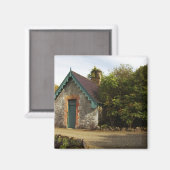 Aimant Irlande, jardin clos du château de Dromoland (Recto/Verso)