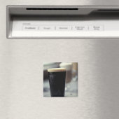 Aimant Irlande. Verre de bière brune. (In Situ (Lave-vaisselle))