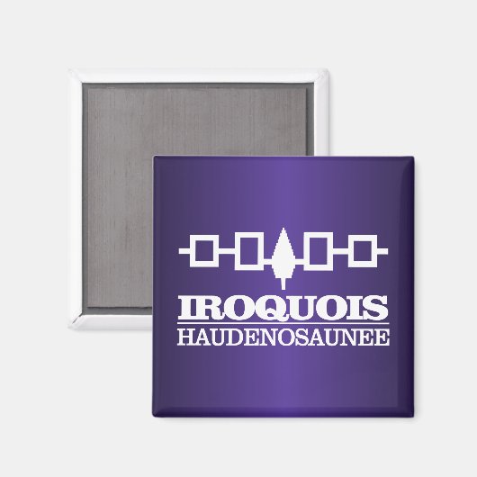 Aimant Iroquois (Haudenosaunee) (Recto/Verso)