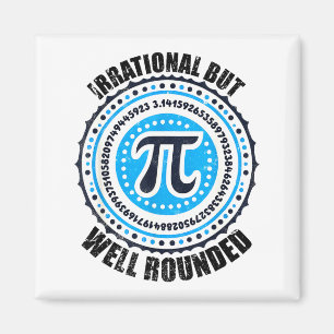 Aimant Irrationnel Mais Bien Rond 3,14 Symbole Du Nombre